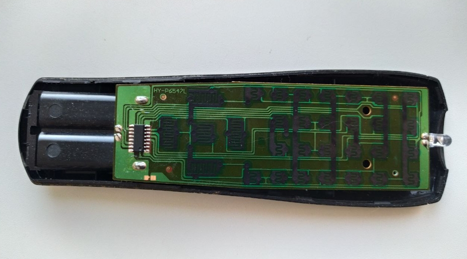 фонарик из старого пульта