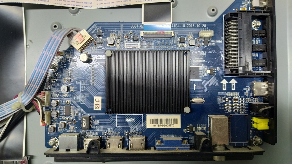 Main board JUC.820.00169579 HLS71EJ-iU Bravis UHD-45F6000 Smart+T2