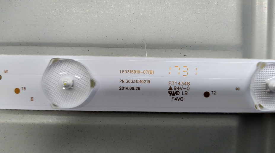 Маркировка планки LED315D10-07(B) Strong SRT 32HZ4003N
