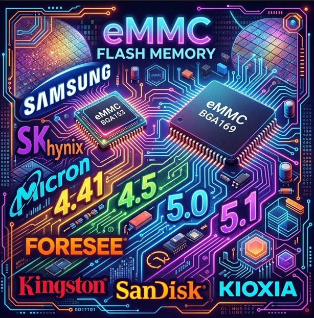 Взаимозаменяемость EMMC