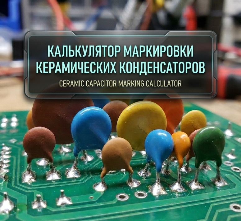 Калькулятор маркировки конденсаторов