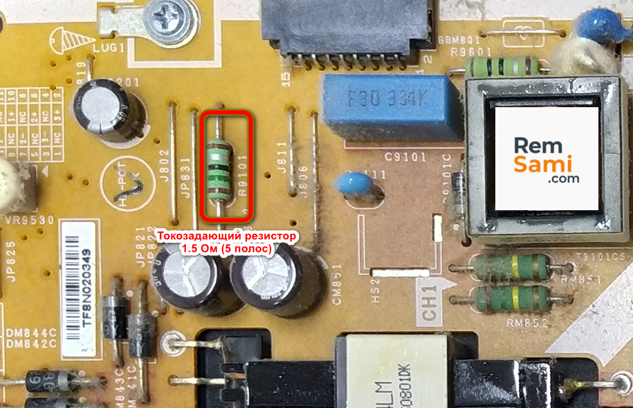 Доработка L48S1_FSM, BN44-00703G уменьшить ток подсветки Samsung UE40J5550AU