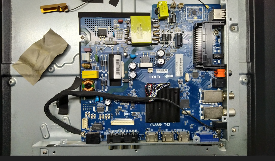 Main board CV358H-T42 тв Saturn TV LED40FHD500UST2