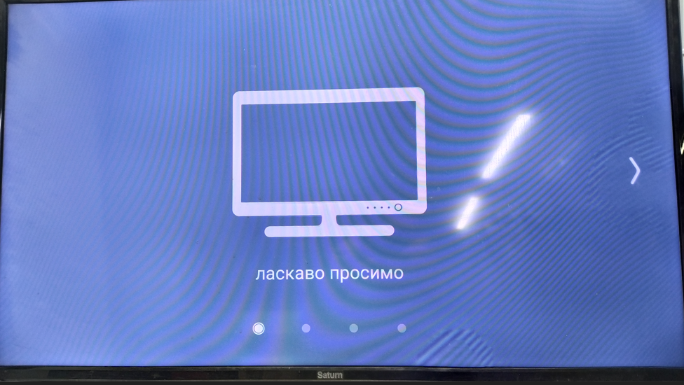 Первичные настройки телевизора Saturn TV LED40FHD500UST2 после прошивки