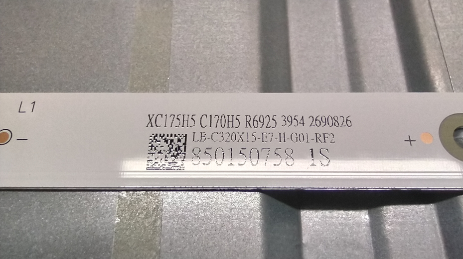 Планка подсветки LB-C320X15-E7-H-G01-RF2 Bravis LED-32E2000+T2