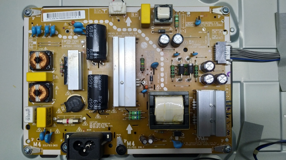 PSU LGP32D-15CH1, EAX66171501 (2.1) тв LG 32LF640V-ZA