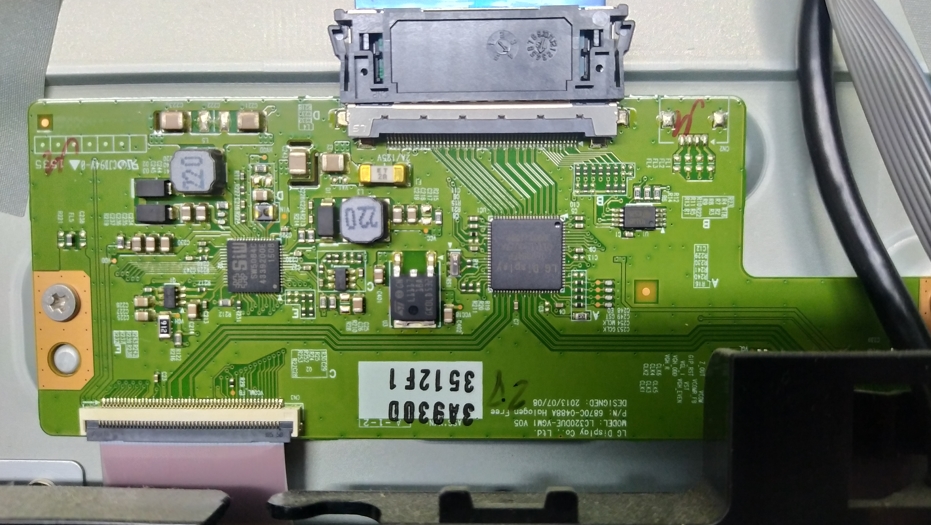 T-con LC320DUE-VGM1 V05, 6870C-0488A тв LG 32LF640V-ZA